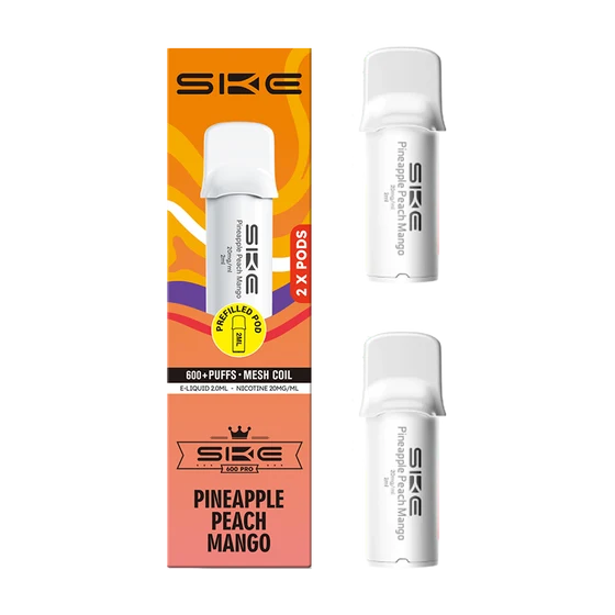 Pineapple Peach Mango SKE 600 Pro Prefilled Pods 10mg